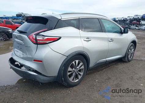 2016 Nissan Murano Platinum/S/Sl/Sv из США, поврежденный, VIN 5N1AZ2MH8GN106498